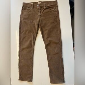 Corduroy Mocha Brown Pants